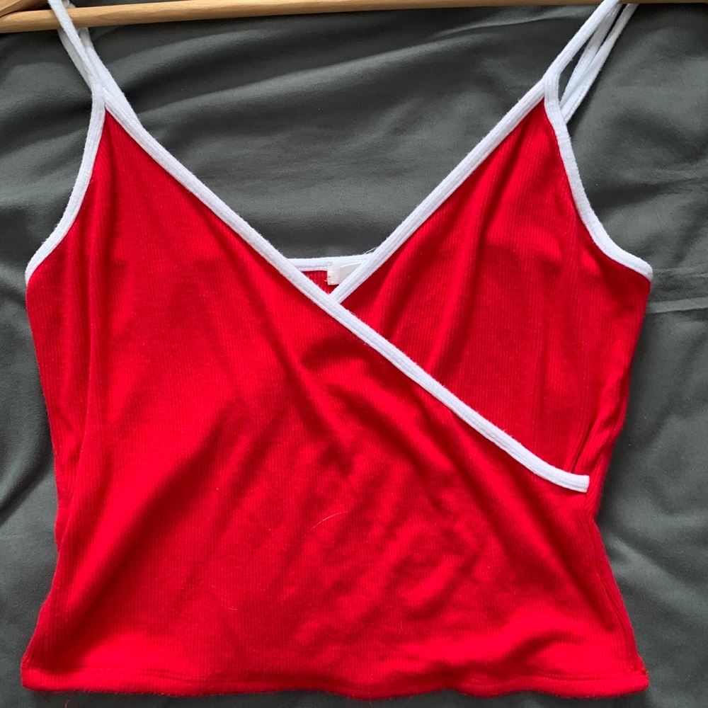 Garage cropped tank top
